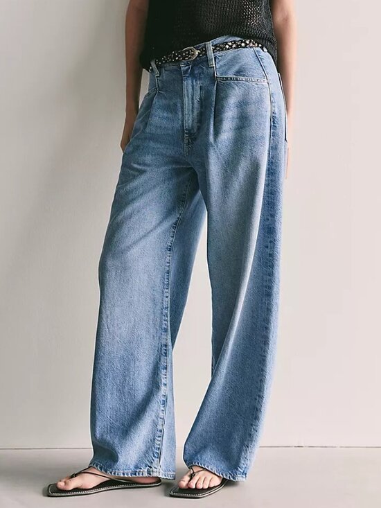 Citizens Of Humanity Denim - NEW RARE $288 CITIZENS OF HUMANITY VELHA TROUSER CUT JEANS IN GAMMA WASH SIZE 27